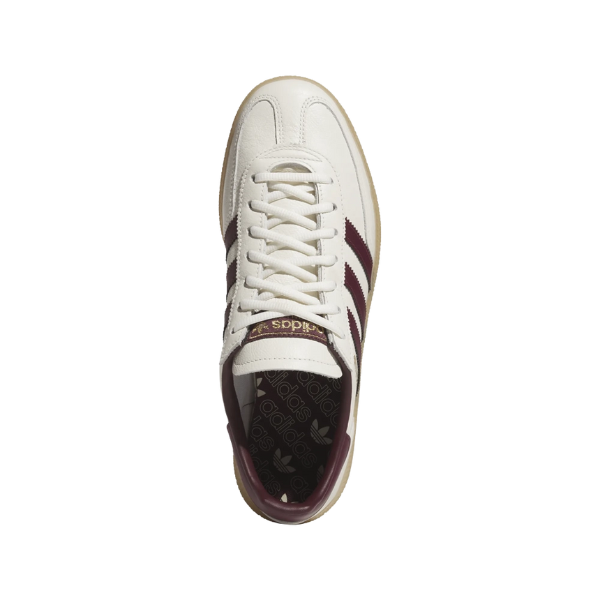 Off White/Maroon/Gum