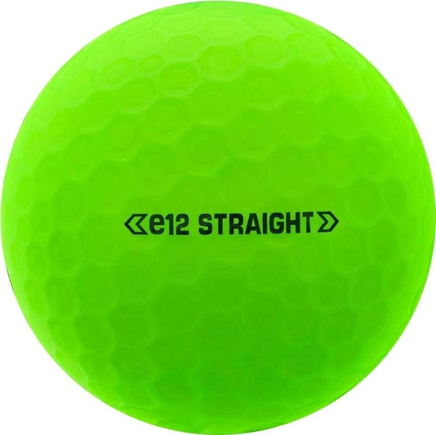 Bridgestone e12 Straight Golf Balls - Matte Green