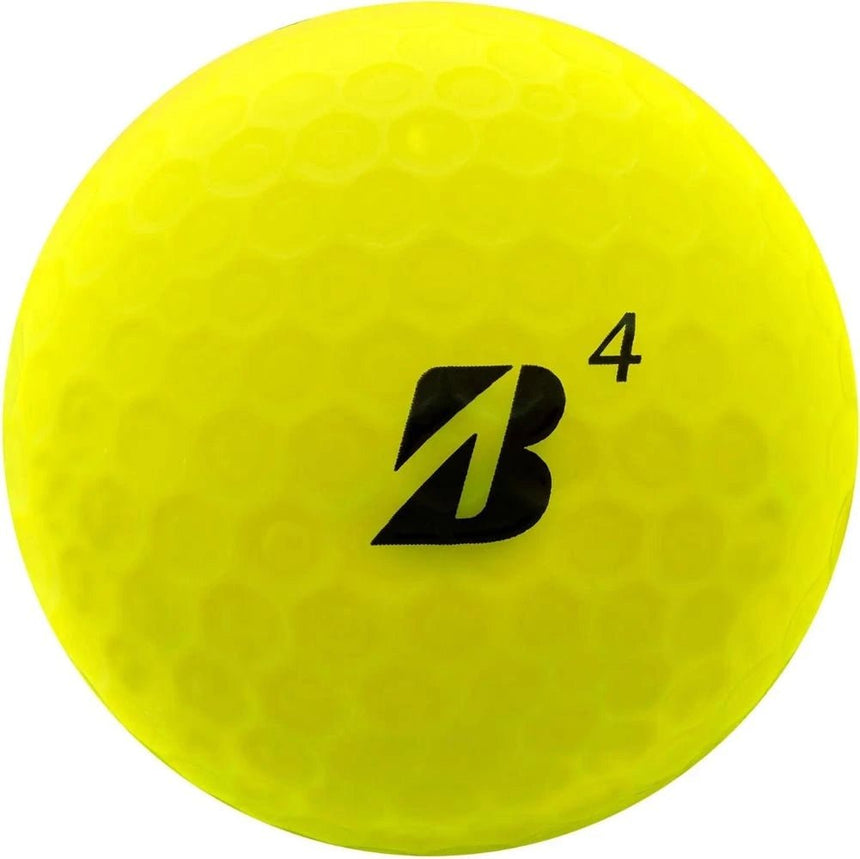 Bridgestone e12 Straight Golf Balls - Matte Yellow