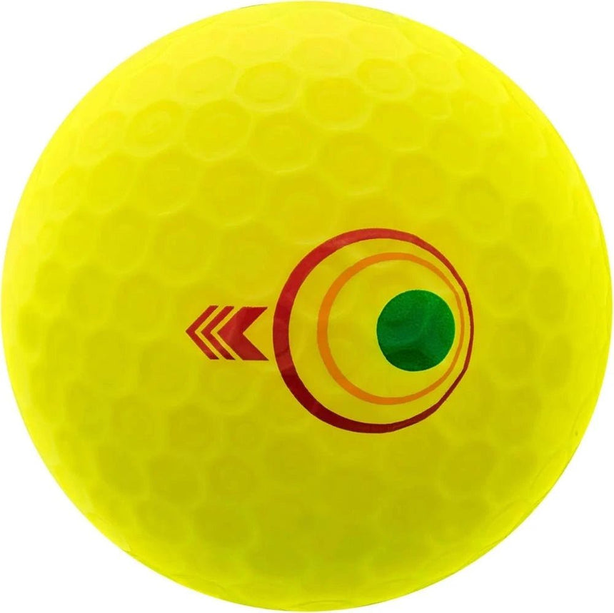 Bridgestone e12 Straight Golf Balls - Matte Yellow