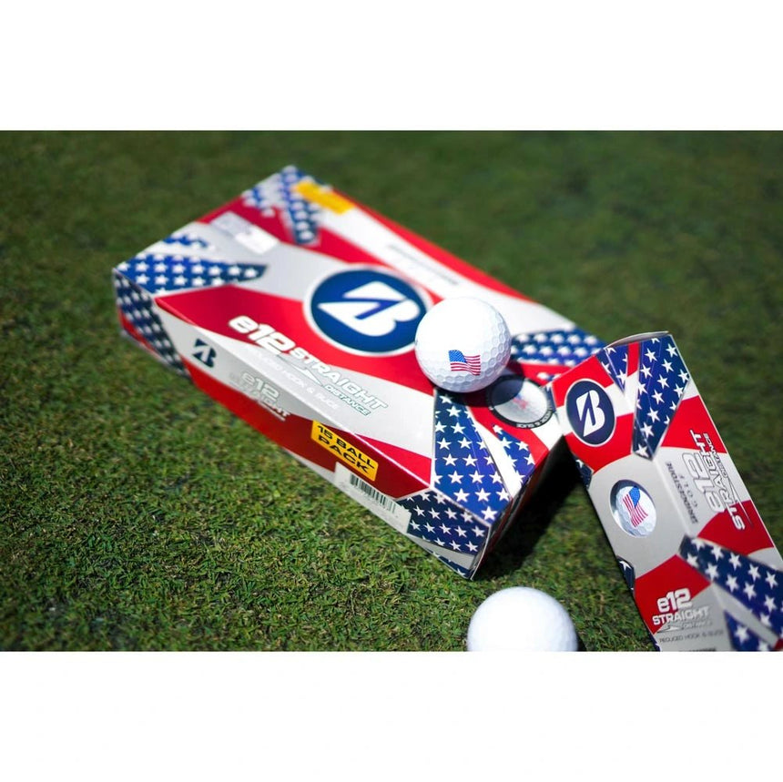 Bridgestone e12 Straight Golf Balls - Patriot Pack