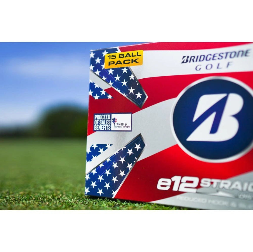 Bridgestone e12 Straight Golf Balls - Patriot Pack