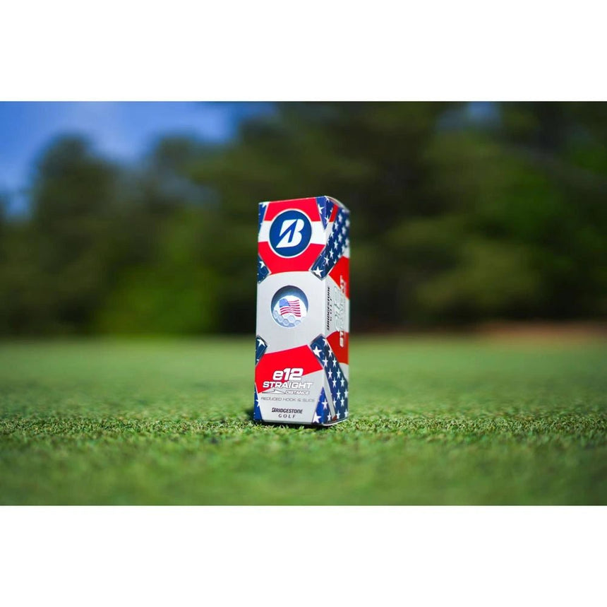 Bridgestone e12 Straight Golf Balls - Patriot Pack