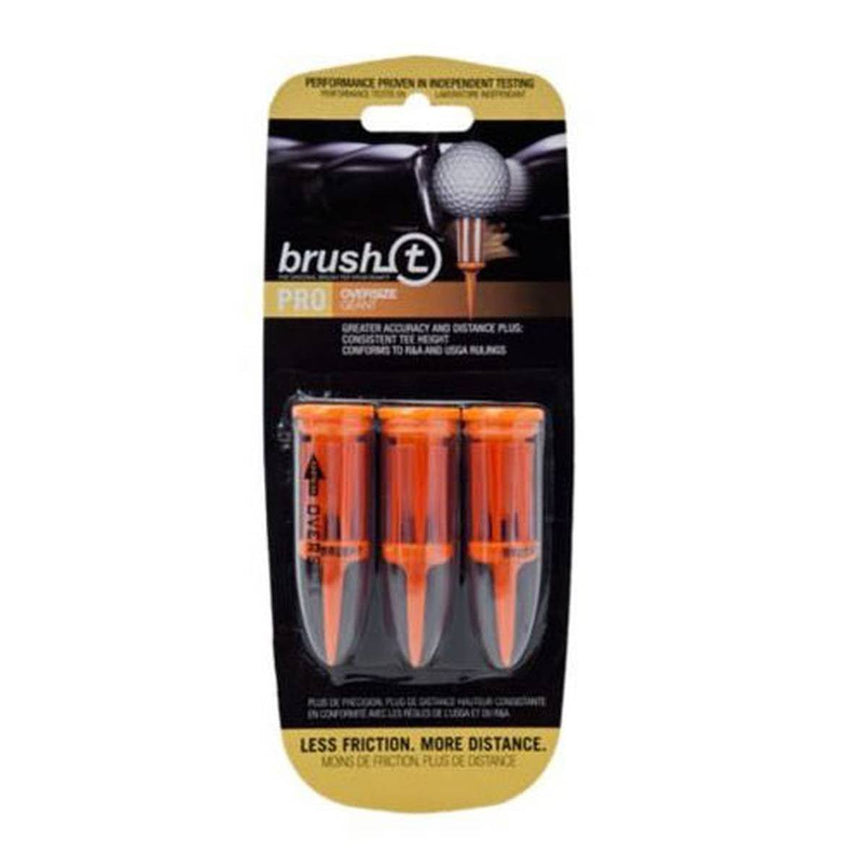 Brush-T Oversize (Orange & White)
