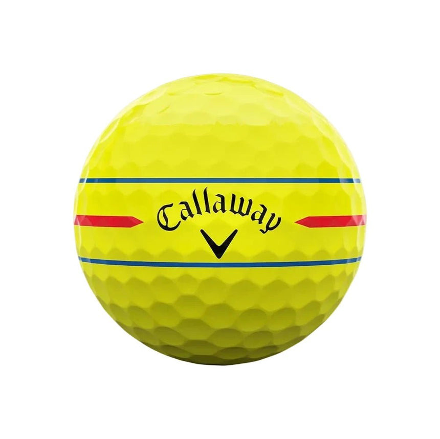 Callaway Chrome Soft 360 Triple Track Golf Balls - Yellow