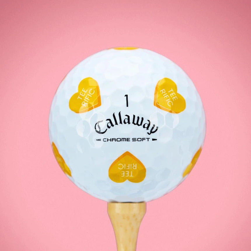Callaway Chrome Soft Golf Hearts Golf Balls