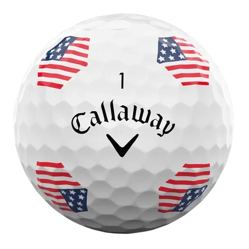 Callaway Chrome Soft TruTrack USA Golf Balls - 2024