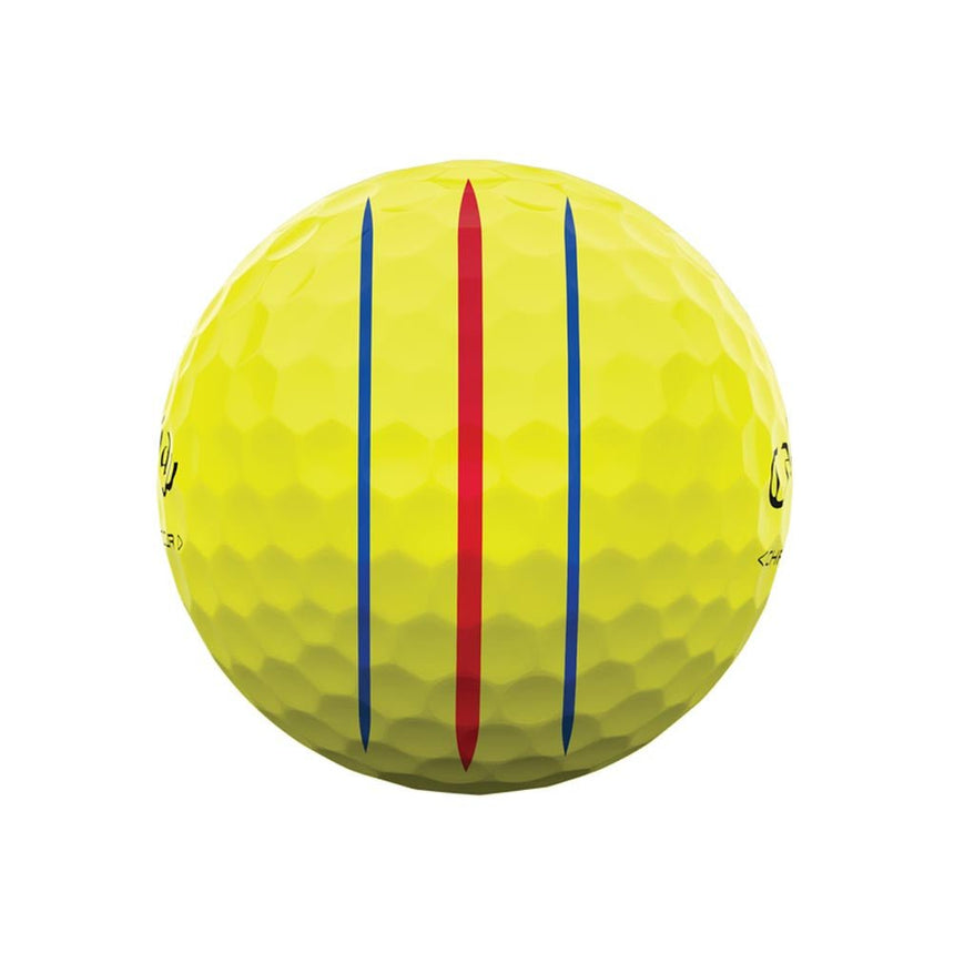 Callaway Chrome Tour Triple Track Golf Balls - Yellow - 2024