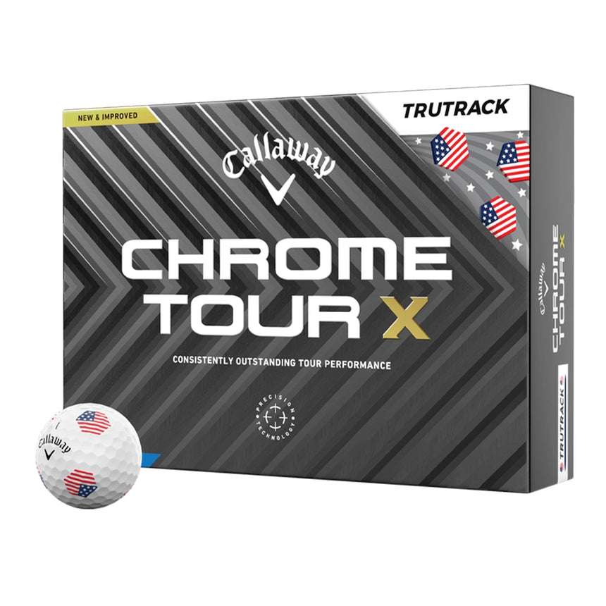 Callaway Chrome Tour X TruTrack USA Golf Balls - 2024