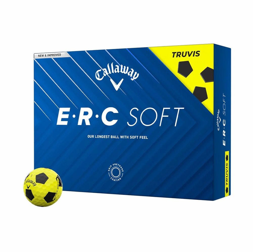 Callaway ERC Soft Truvis Golf Balls - Yellow
