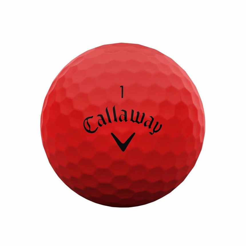 Callaway Superfast Golf Balls - Bold Red - 15 Pack