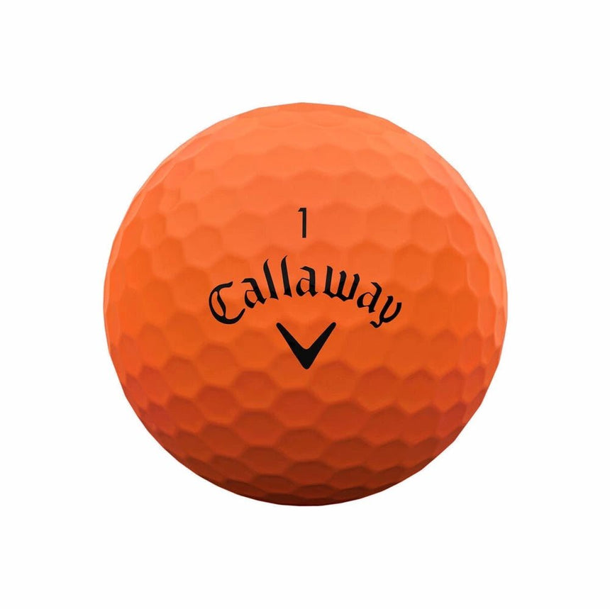 Callaway Supersoft Golf Balls - Matte Orange
