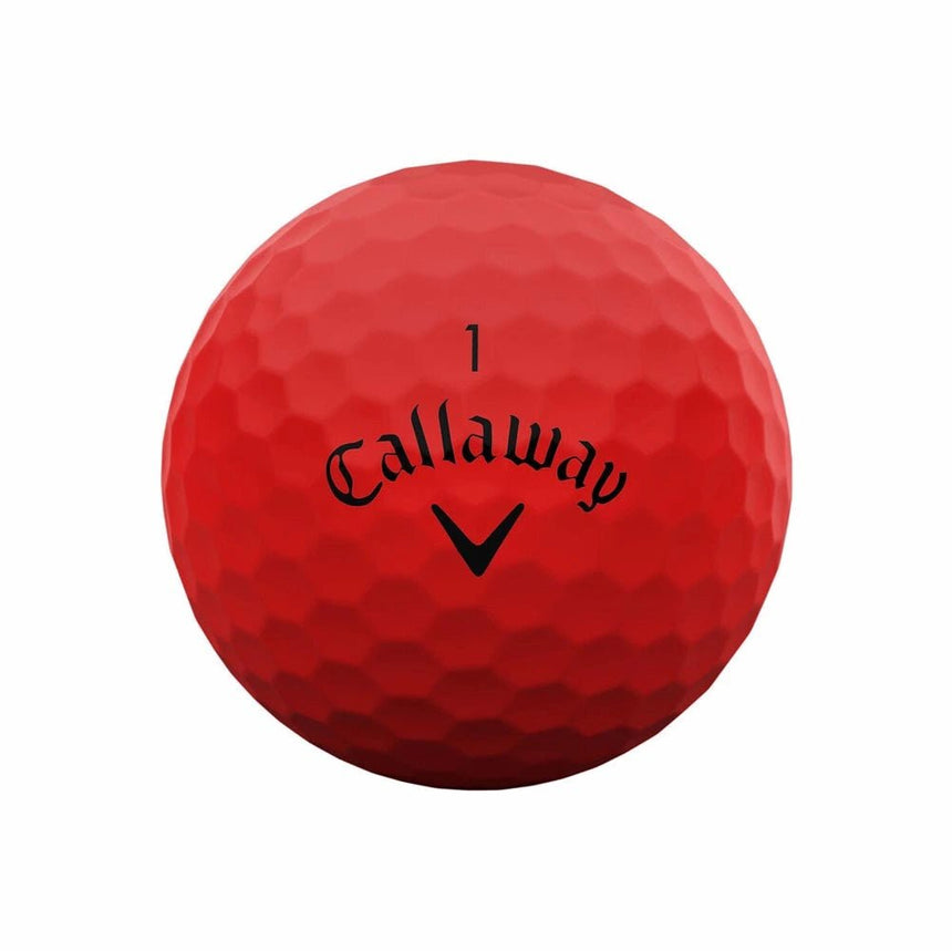 Callaway Supersoft Golf Balls - Matte Red