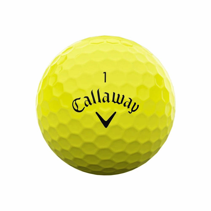 Callaway Supersoft Golf Balls - Yellow