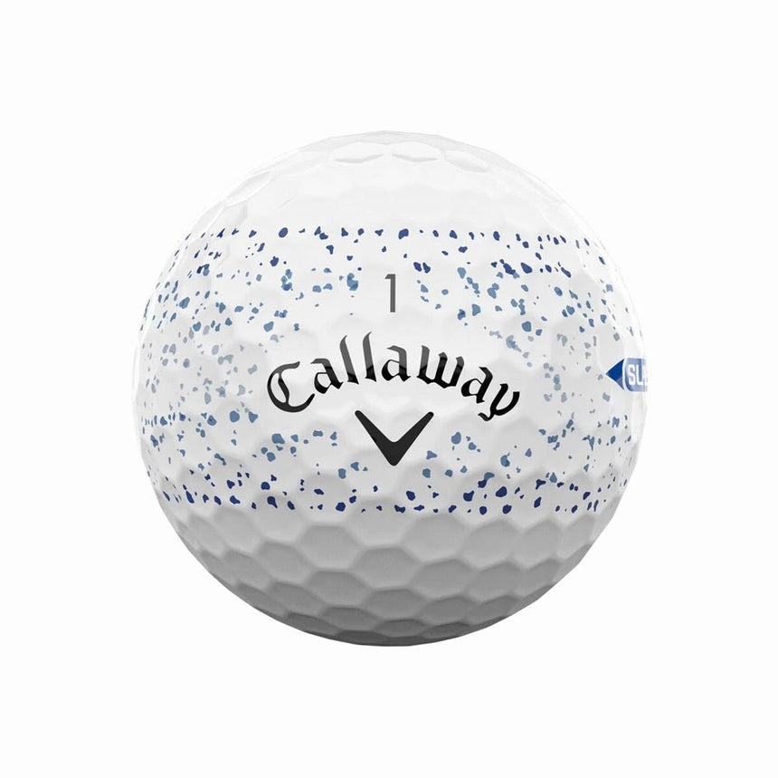 Callaway Supersoft Splatter 360 Golf Balls - Blue