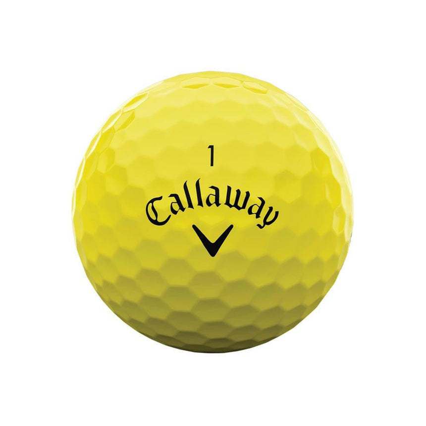 Callaway Warbird Golf Balls - Yellow - 2023
