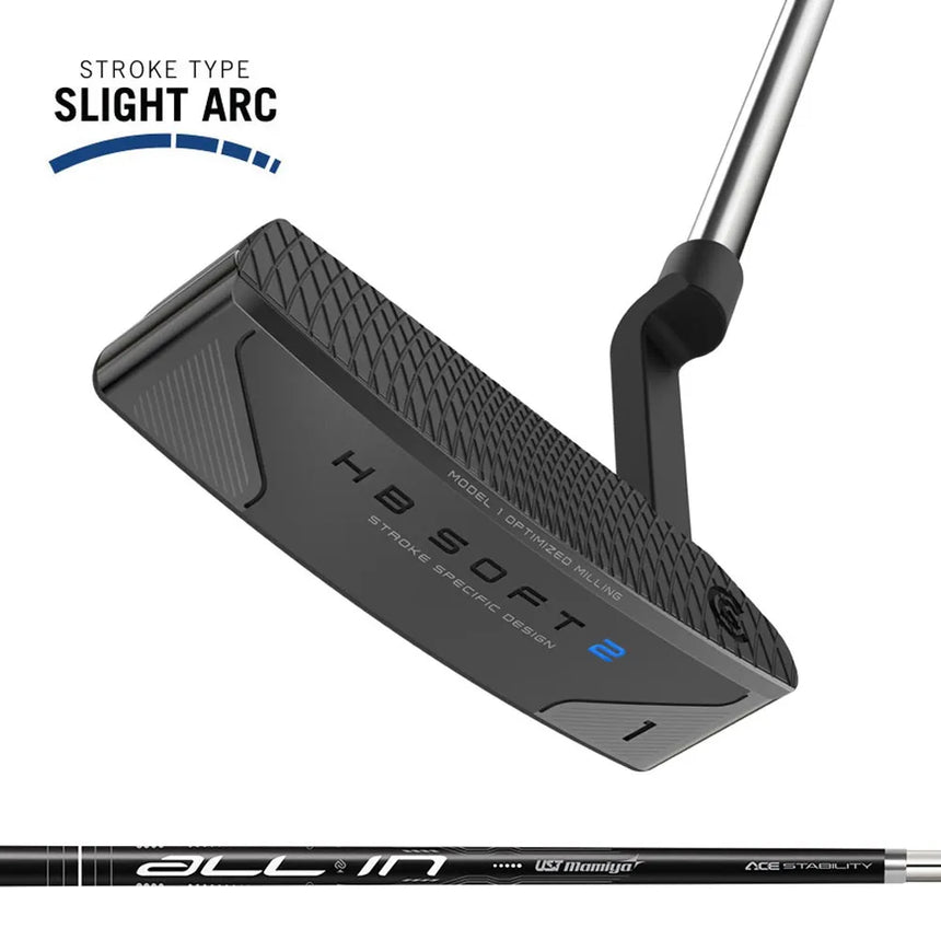 Cleveland Huntington Beach Soft 2 #1 Black Putter