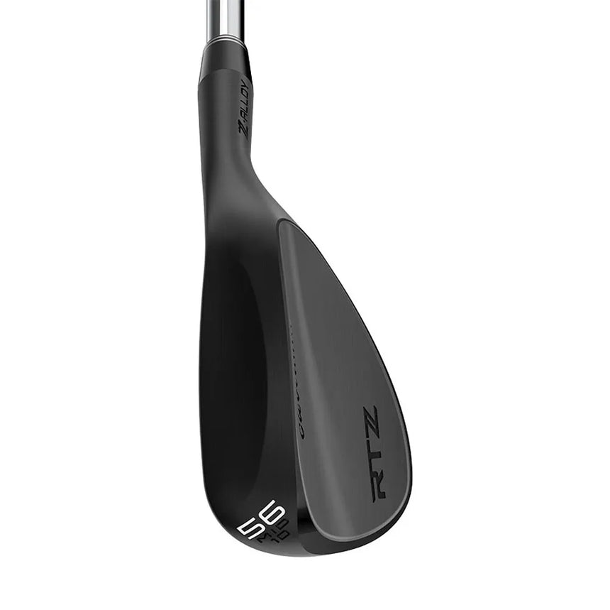 Cleveland RTZ Wedge - Black Satin