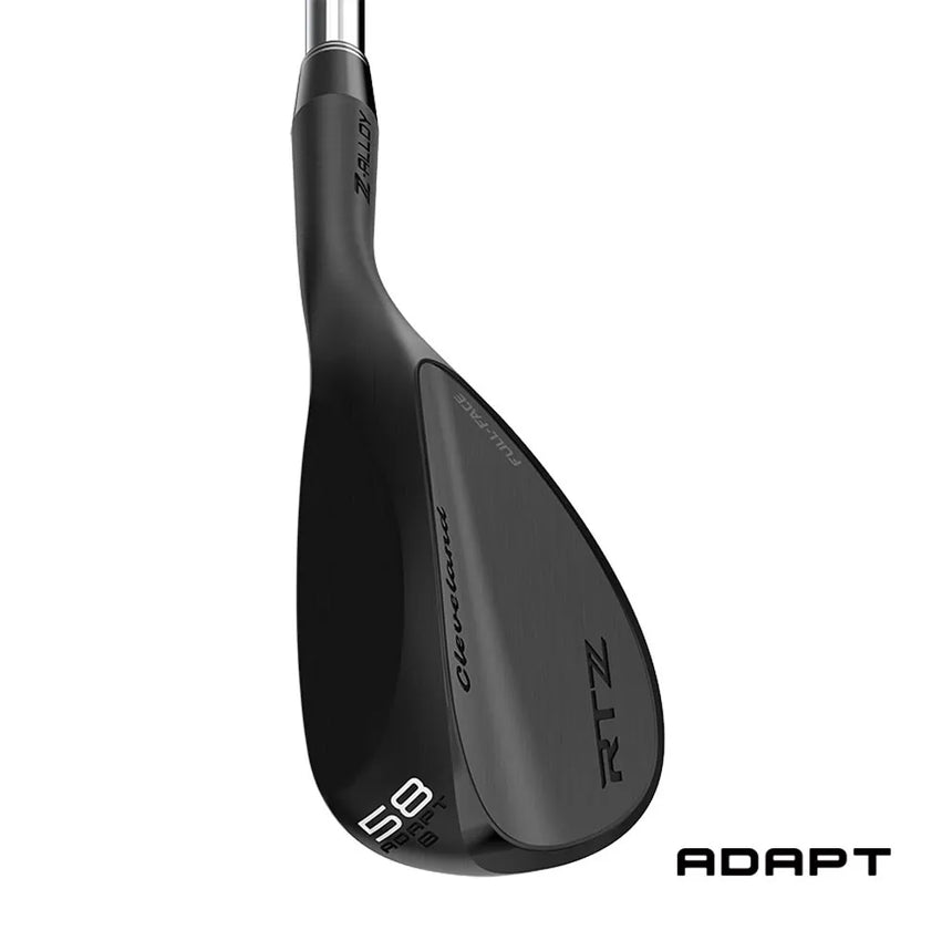Cleveland RTZ Wedge - Black Satin