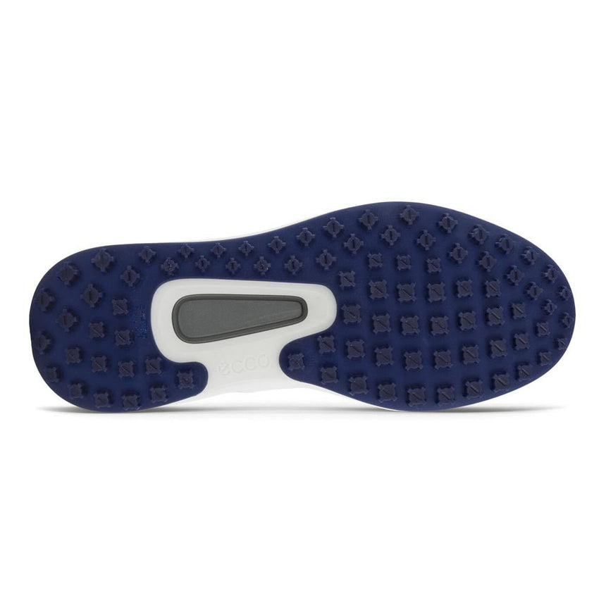 White Silver Metallic Blue Depths