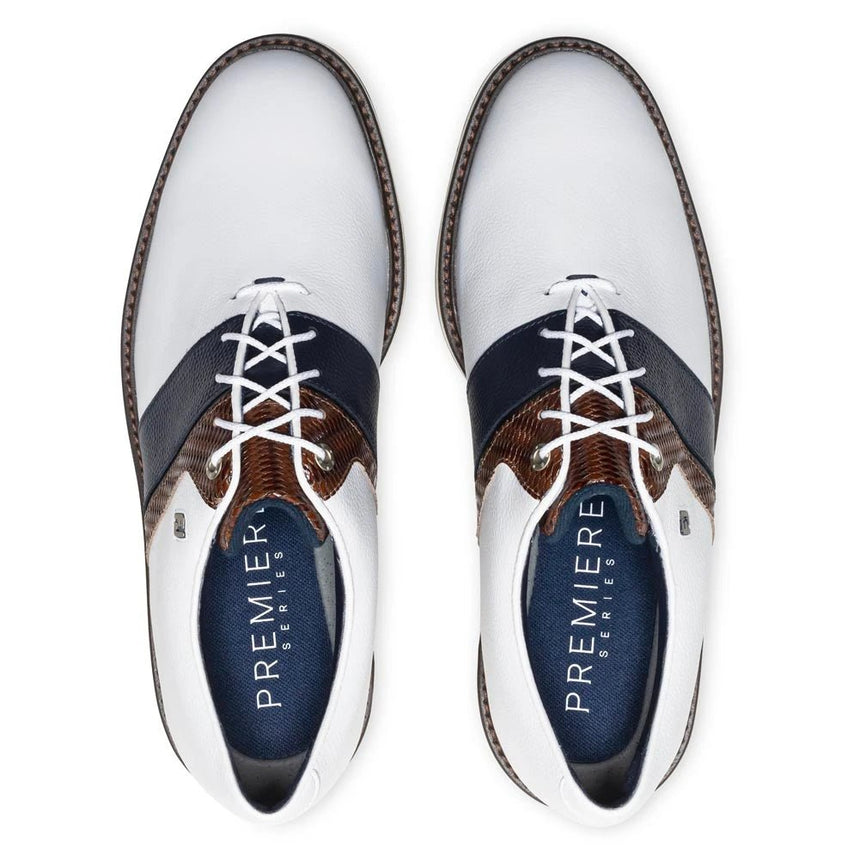 White/Midnight Navy/Chestnut