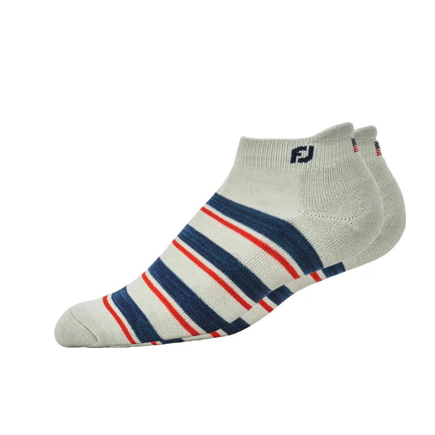 Grey/Red/Navy Stripes