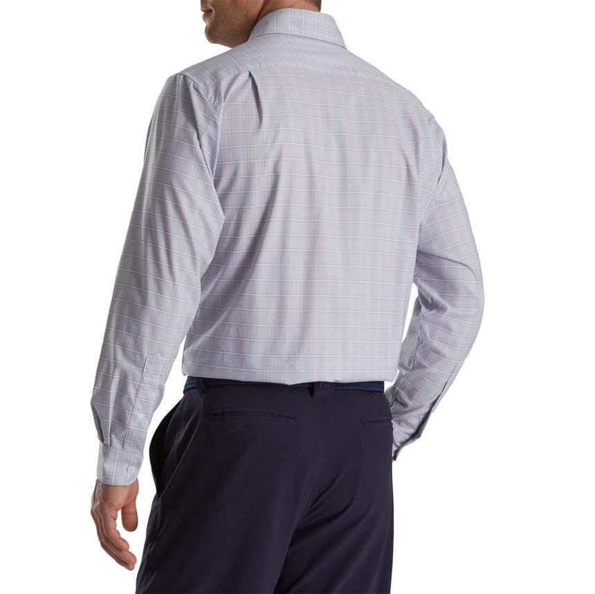 Dusty Purple White Azure