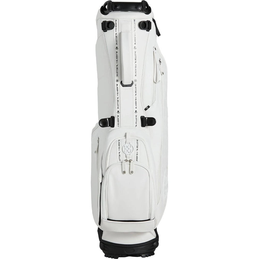 G/Fore Embossed Skull & Tees Daytona Stand Bag - Snow