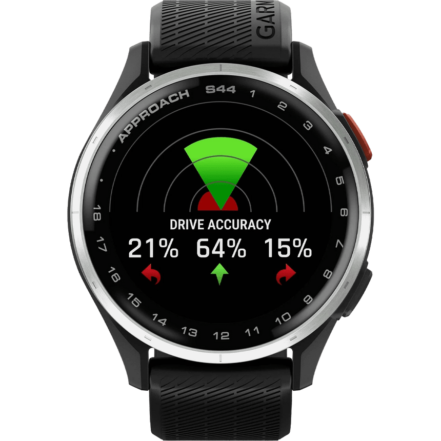 Garmin Approach S44 Watch - Silver/Black