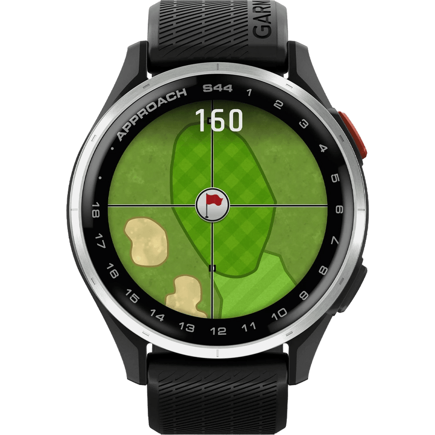 Garmin Approach S44 Watch - Silver/Black