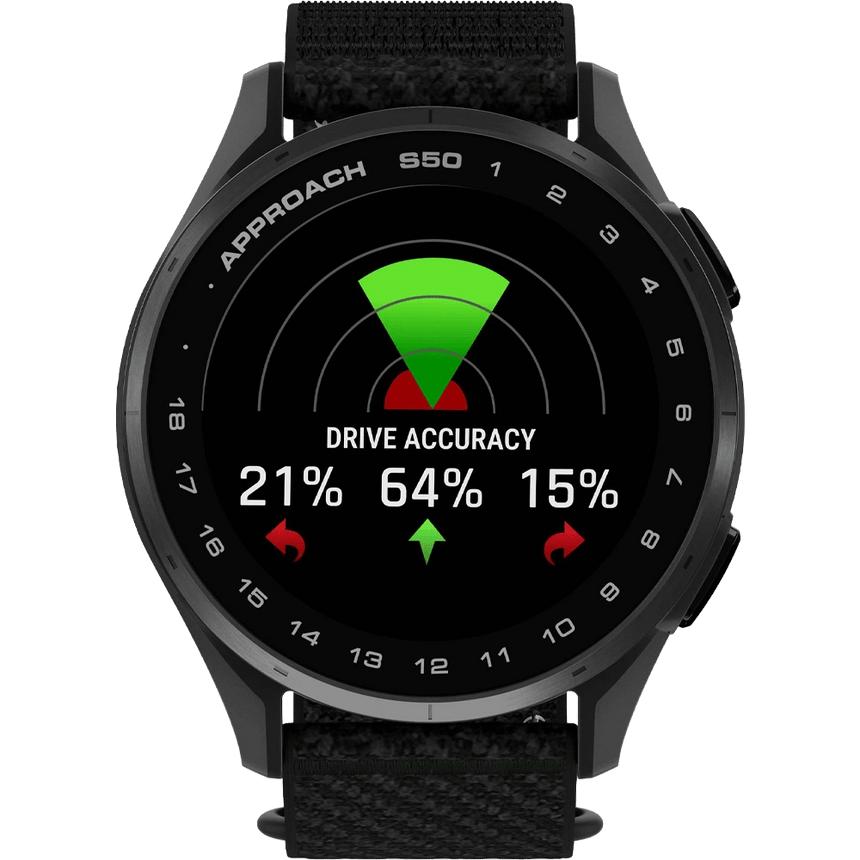 Garmin Approach S50 Watch - Slate/Black