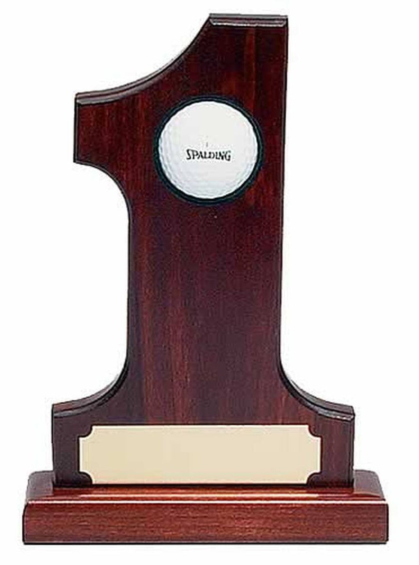 Hole In One Trophy Rosewood