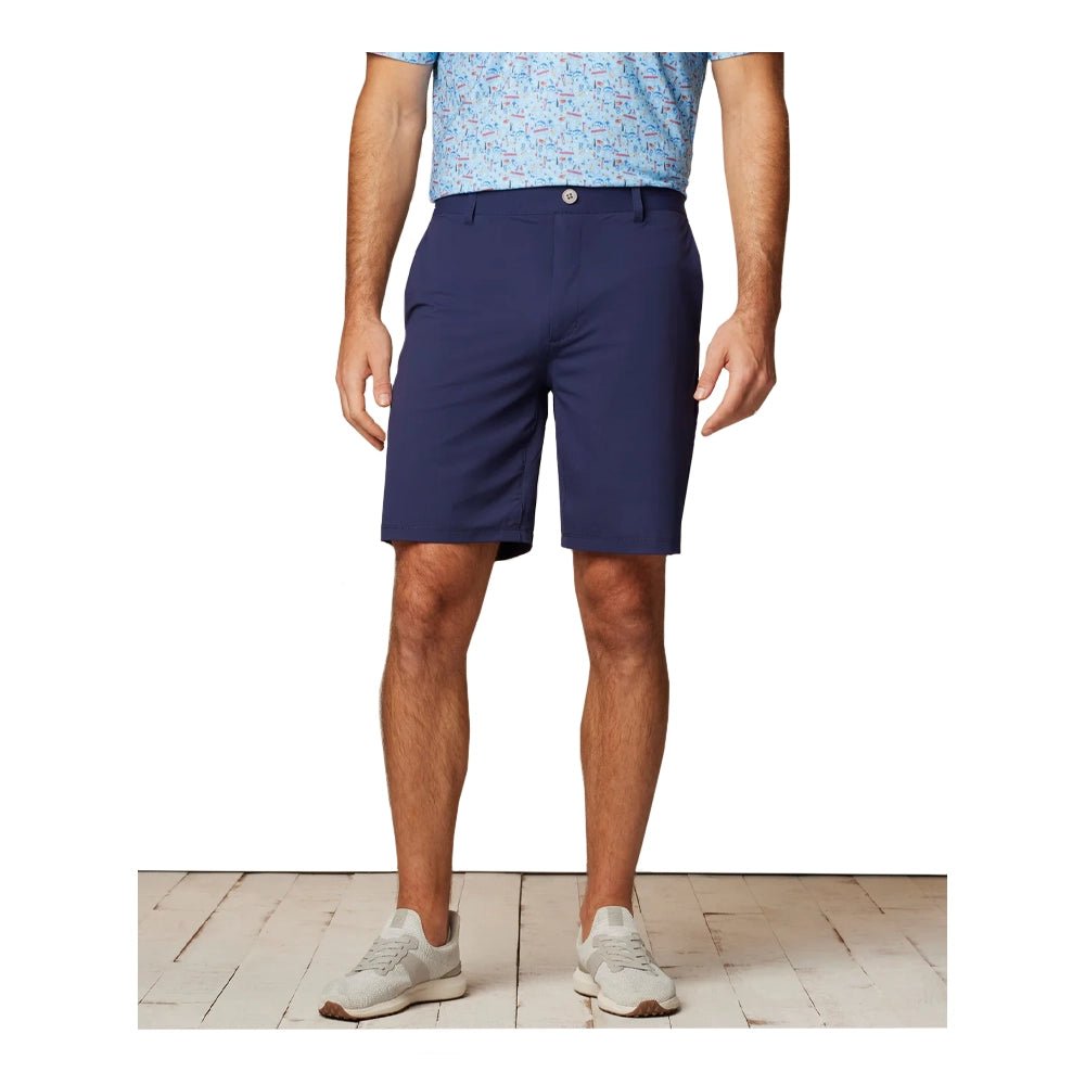 Johnnie-O Men's 9-Inch Fusionn Performance Pull-On Shorts - Navy