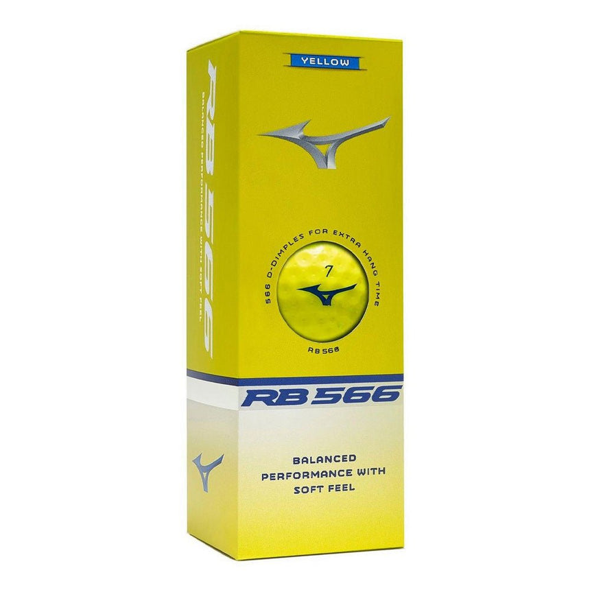 Mizuno RB 566 Golf Balls - Optic Yellow - 2024