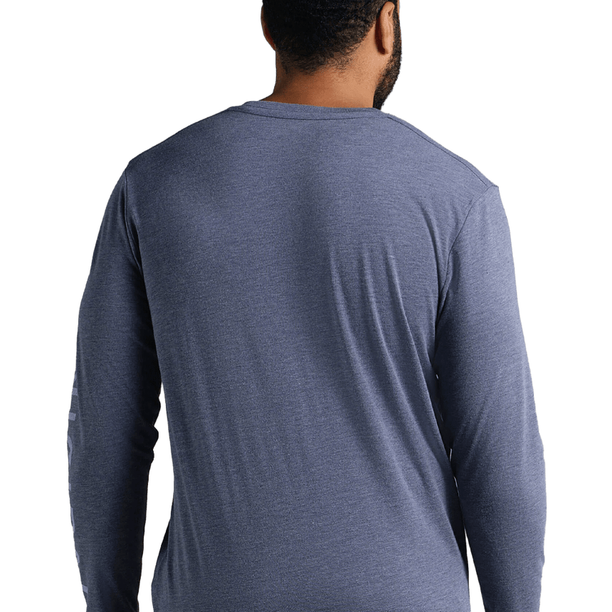Municipal Armband SuperBlend Long-Sleeve Tee - Navy