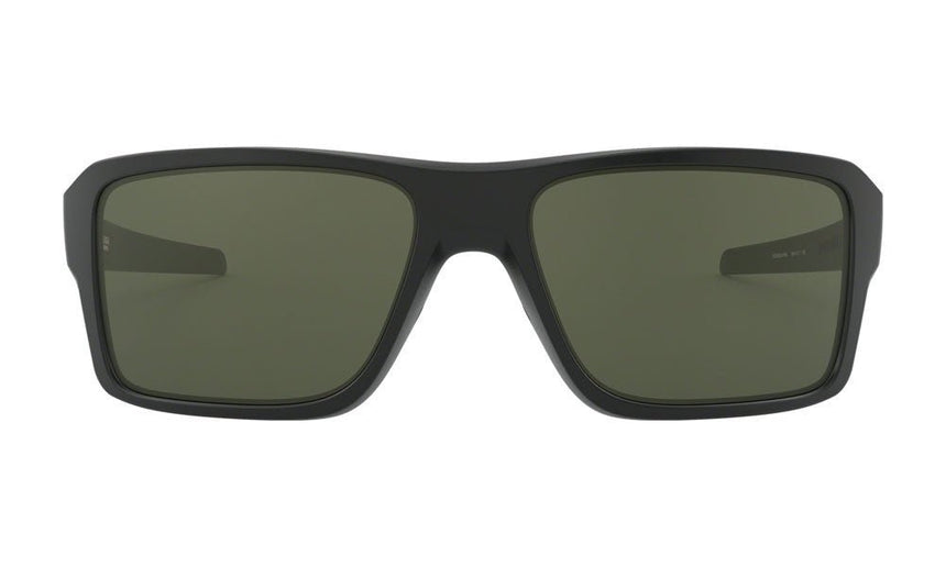 Oakley Double Edge Sunglasses - Matte Black/Dark Grey