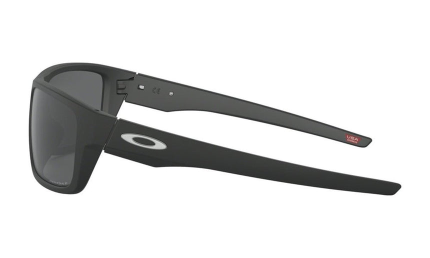 Oakley Drop Point Sunglasses - Matte Black/Prizm Black Polarized