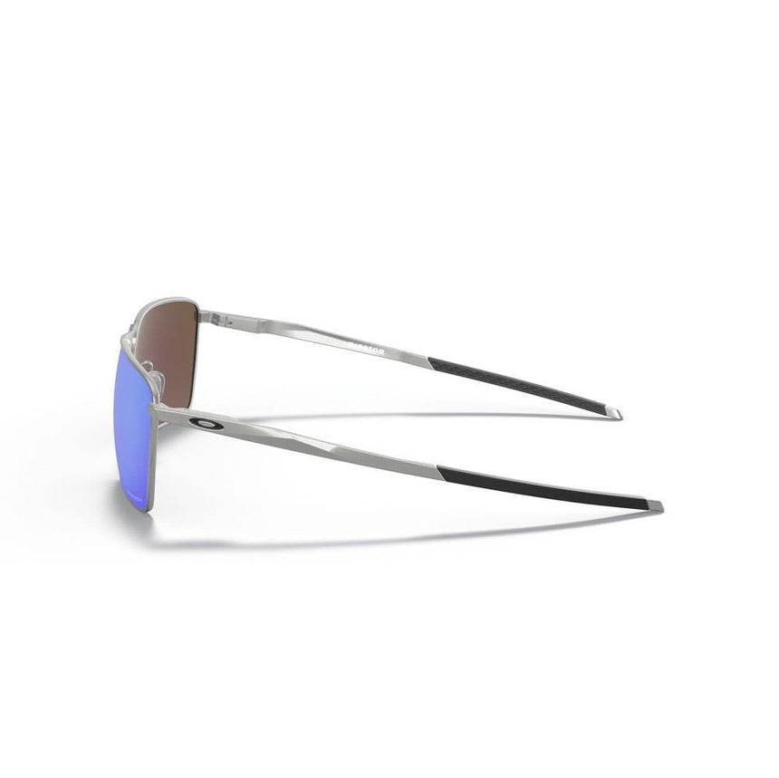 Oakley Ejector Sunglasses - Satin Chrome/Prizm Sapphire