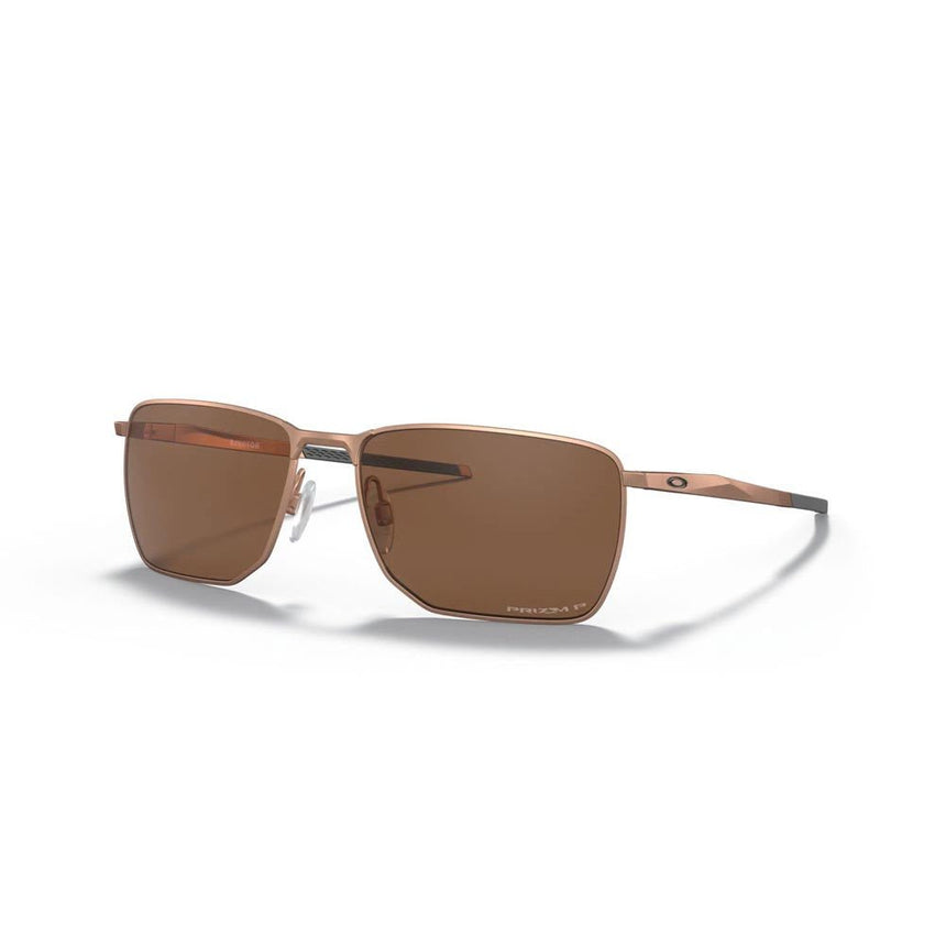 Oakley Ejector Sunglasses - Satin Rose Gold/Prizm Tungsten Polarized