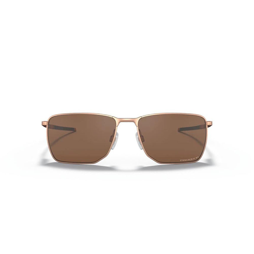 Oakley Ejector Sunglasses - Satin Rose Gold/Prizm Tungsten Polarized