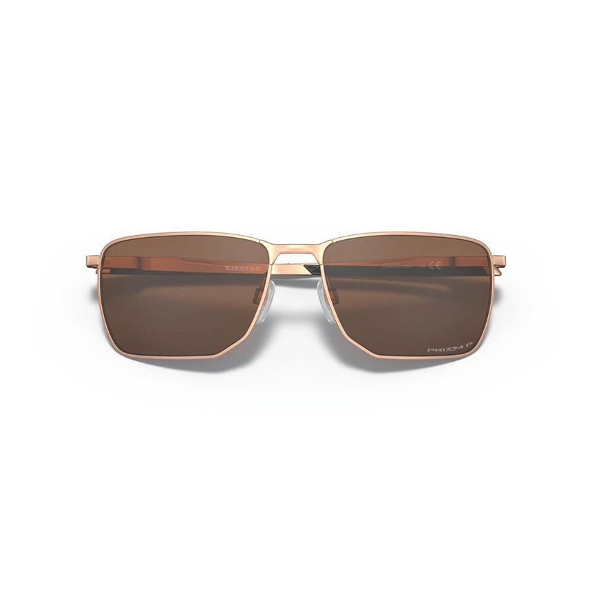 Oakley Ejector Sunglasses - Satin Rose Gold/Prizm Tungsten Polarized
