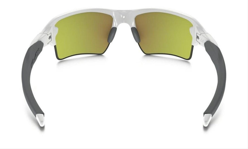 Oakley Flak 2.0 XL Sunglasses - Polished White/Fire Iridium