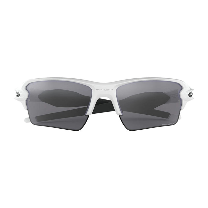 Oakley Flak 2.0 XL Sunglasses - Polished White/Prizm Black Polarized
