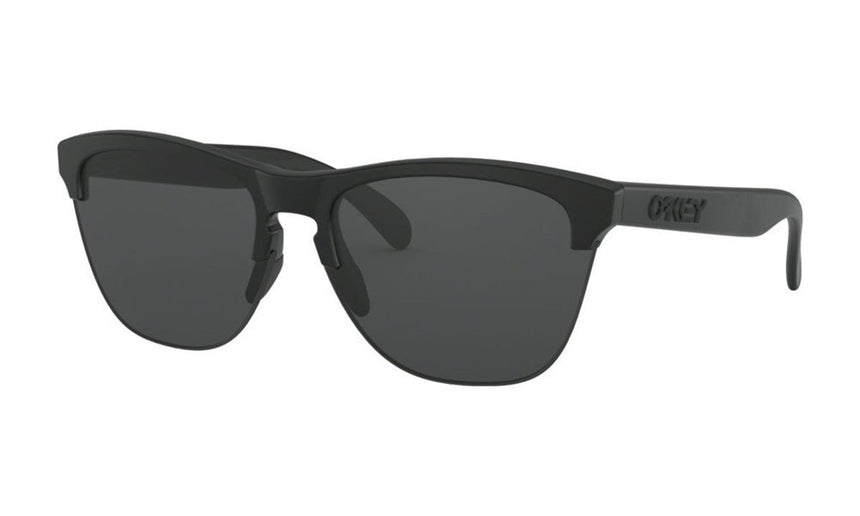 Oakley Frogskins Lite Sunglasses - Matte Black/Grey