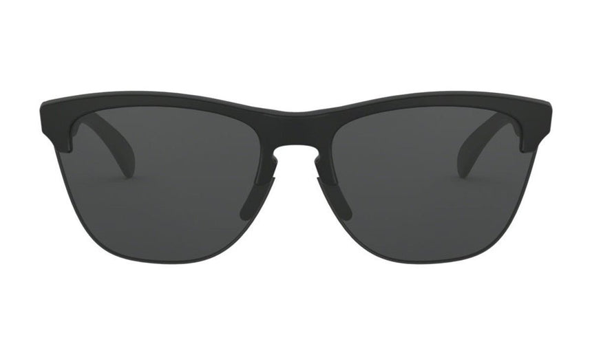 Oakley Frogskins Lite Sunglasses - Matte Black/Grey