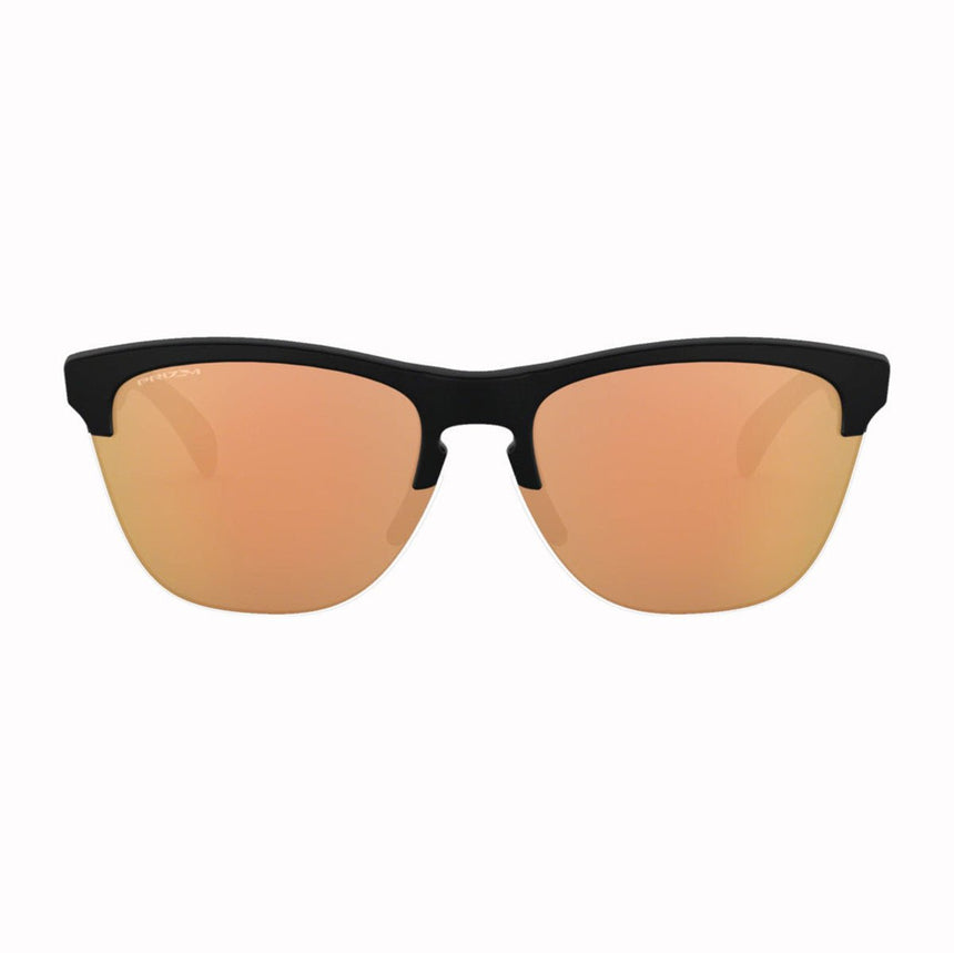 Oakley Frogskins Lite Sunglasses - Matte Black/Prizm Rose Gold