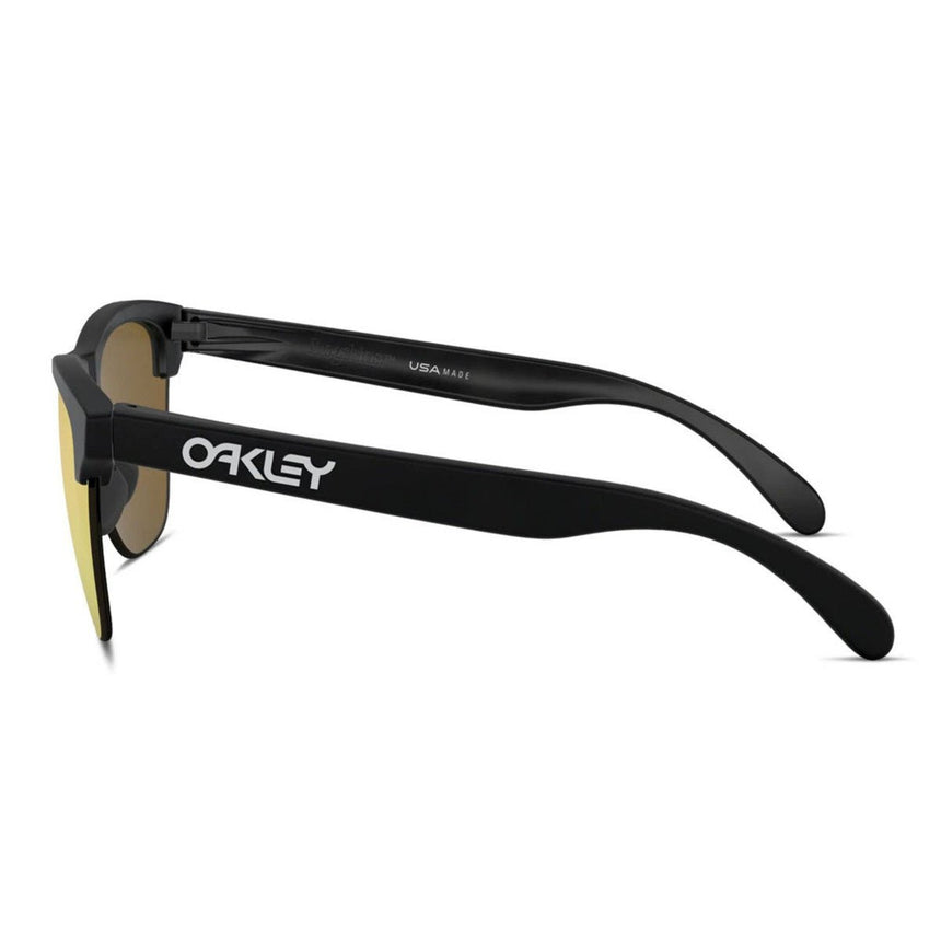 Oakley Frogskins Lite Sunglasses - Matte Black/Prizm Rose Gold