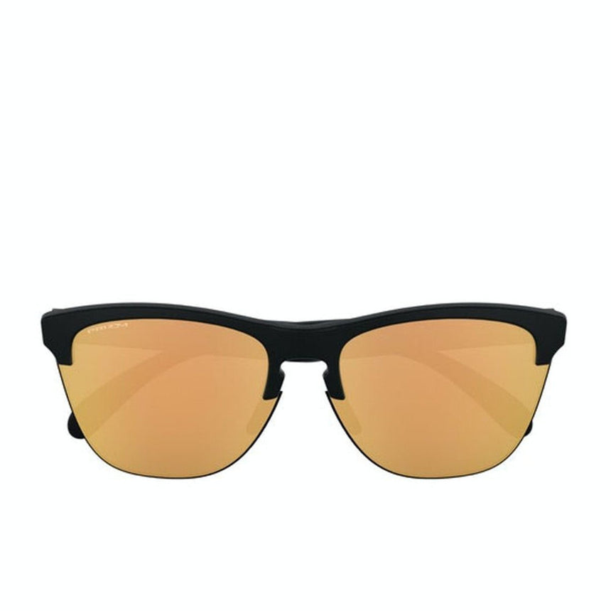 Oakley Frogskins Lite Sunglasses - Matte Black/Prizm Rose Gold