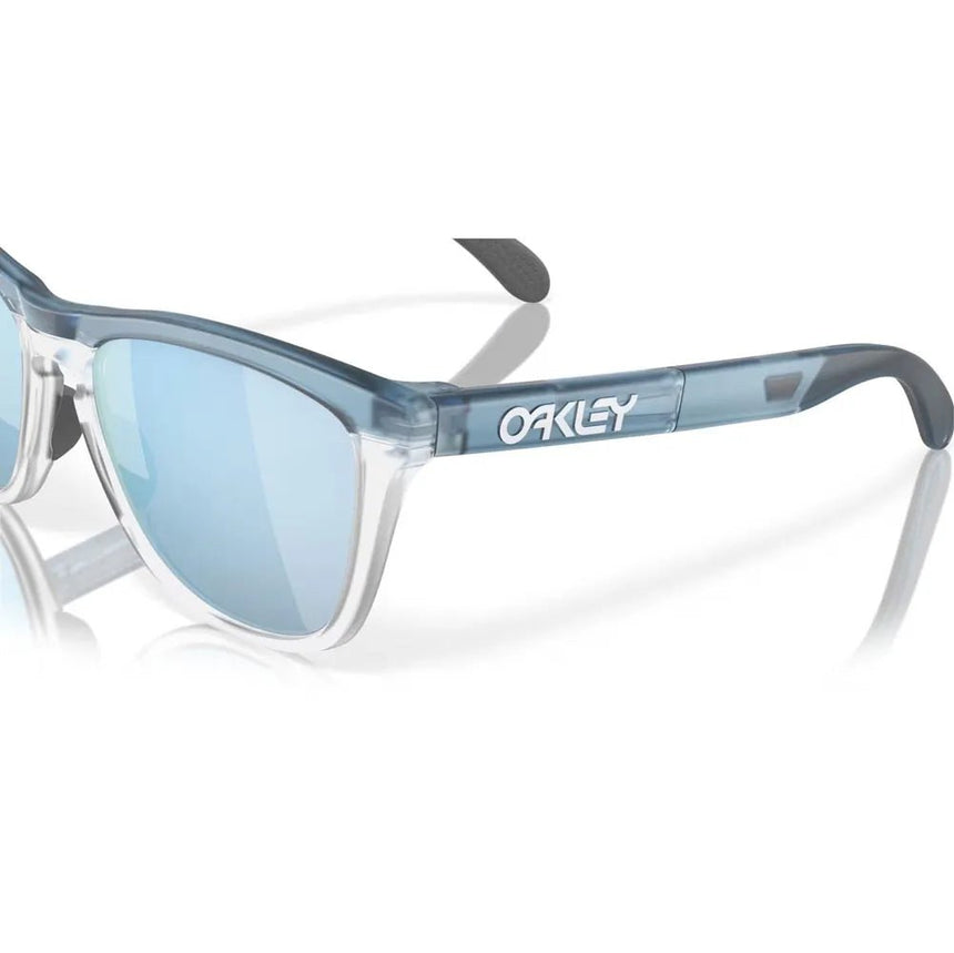 Oakley Frogskins Range Sunglasses - Matte Stonewash/Prizm Deep Water Polarized