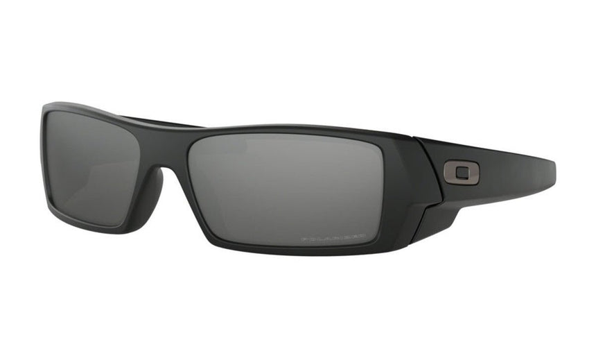 Oakley Gascan Sunglasses - Matte Black/Black Iridium Polarized